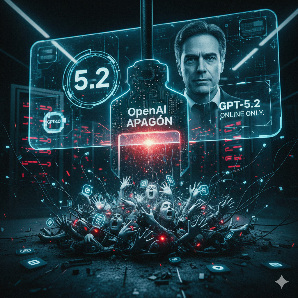 OpenAI ejecuta el Apagón de la IA y aniquila sus modelos anteriores