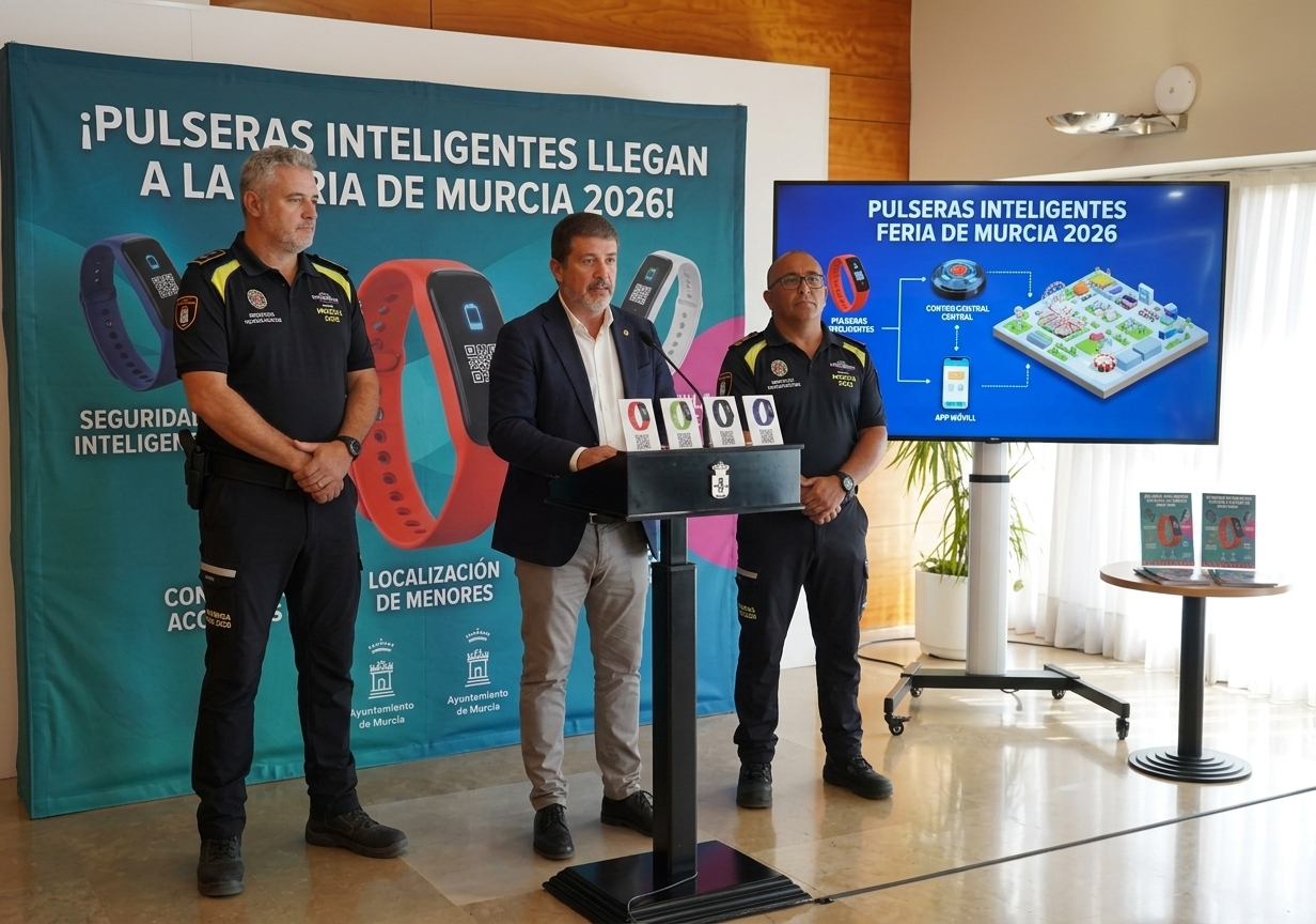 Pulseras inteligentes en la Feria de Murcia 2026