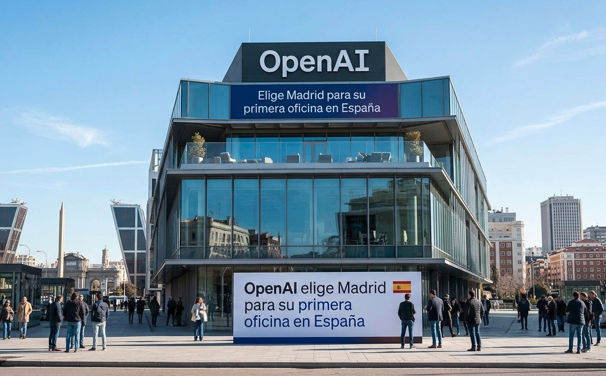 OpenAI abre oficina en Madrid para expandir su presencia en Europa